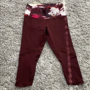 Lululemon crop leggings sz 10